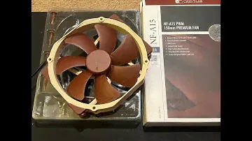 NH-D15 Fan the Noctua NF-A15 Fan, Is it any good as a case fan?  (Old Testing Method)